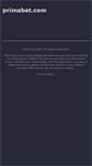 Mobile Screenshot of primabet.com
